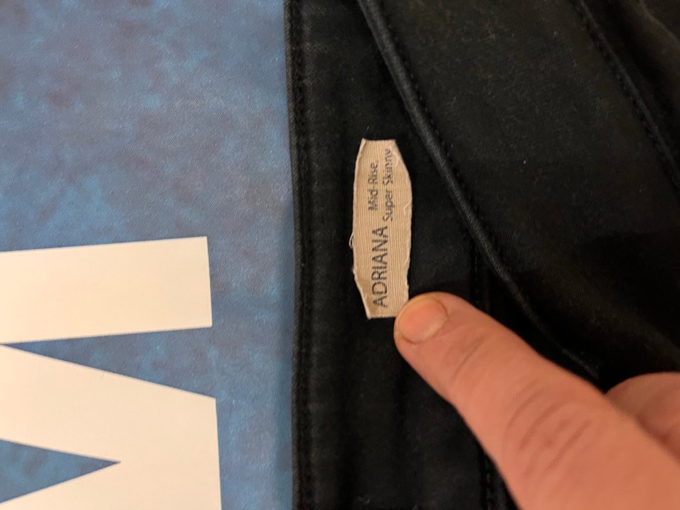 Siyah Slim FitMAVİ ADRİANA Kot Pantolon - Görsel 4