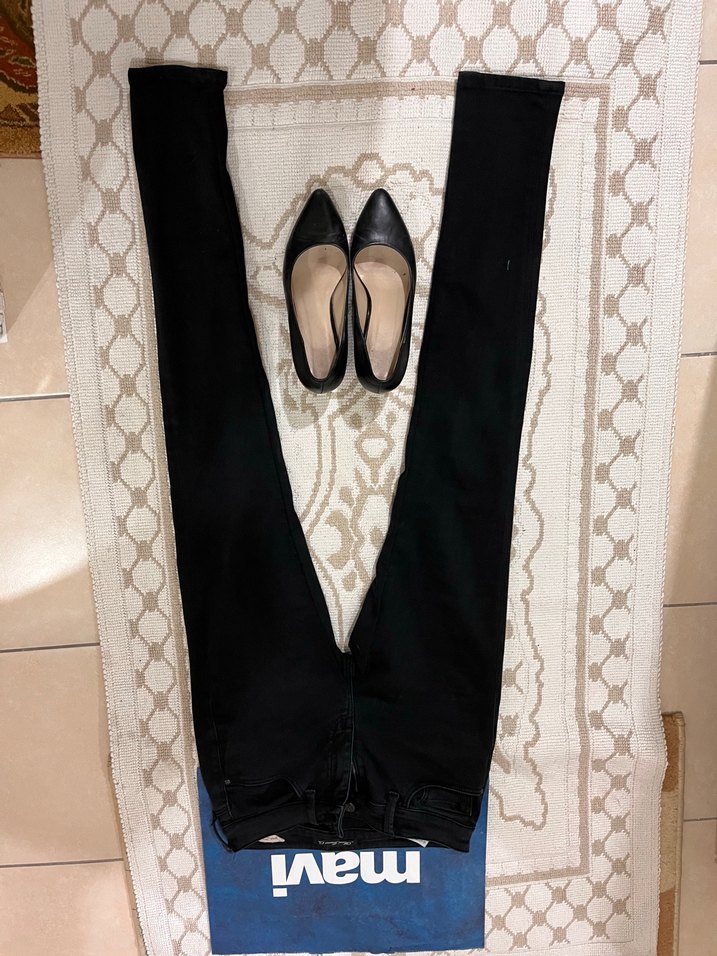 Siyah Slim FitMAVİ ADRİANA Kot Pantolon - Görsel 5