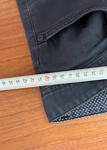 Erkek Regular Fit Lacivert Denim Pantolon - Görsel 3