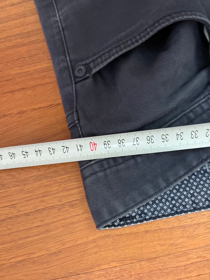 Erkek Regular Fit Lacivert Denim Pantolon - Görsel 3