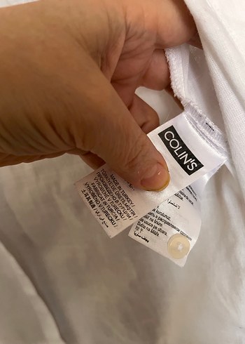 COLİNS Bohem Dantel Detaylı V Yaka Kadın Gömlek - Görsel 4