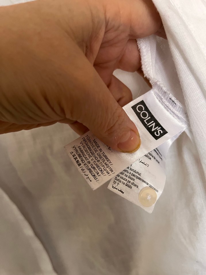 COLİNS Bohem Dantel Detaylı V Yaka Kadın Gömlek - Görsel 4