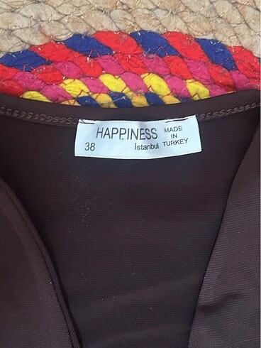 Happiness Dekolteli Crop Bluz
