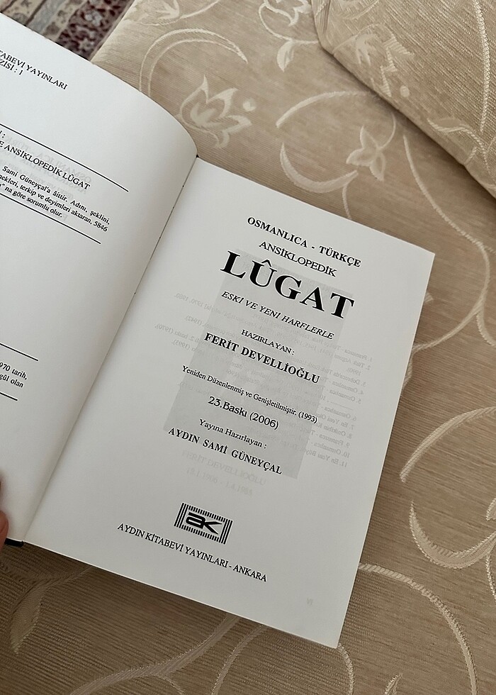 Osmanlıca-Türkçe Lugat - Görsel 3