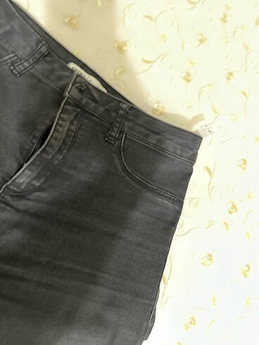 28 Beden siyah Renk Koton Marka Jean