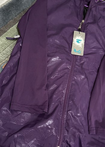 Mor, Uzun, Dökümlü Kadın 4 parça haşema - Görsel 8