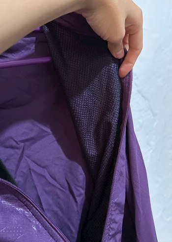 Mor, Uzun, Dökümlü Kadın 4 parça haşema - Görsel 5