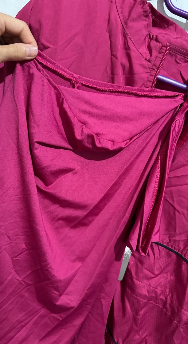 Pembe Uzun  Kadın 4 parça haşema - Görsel 3