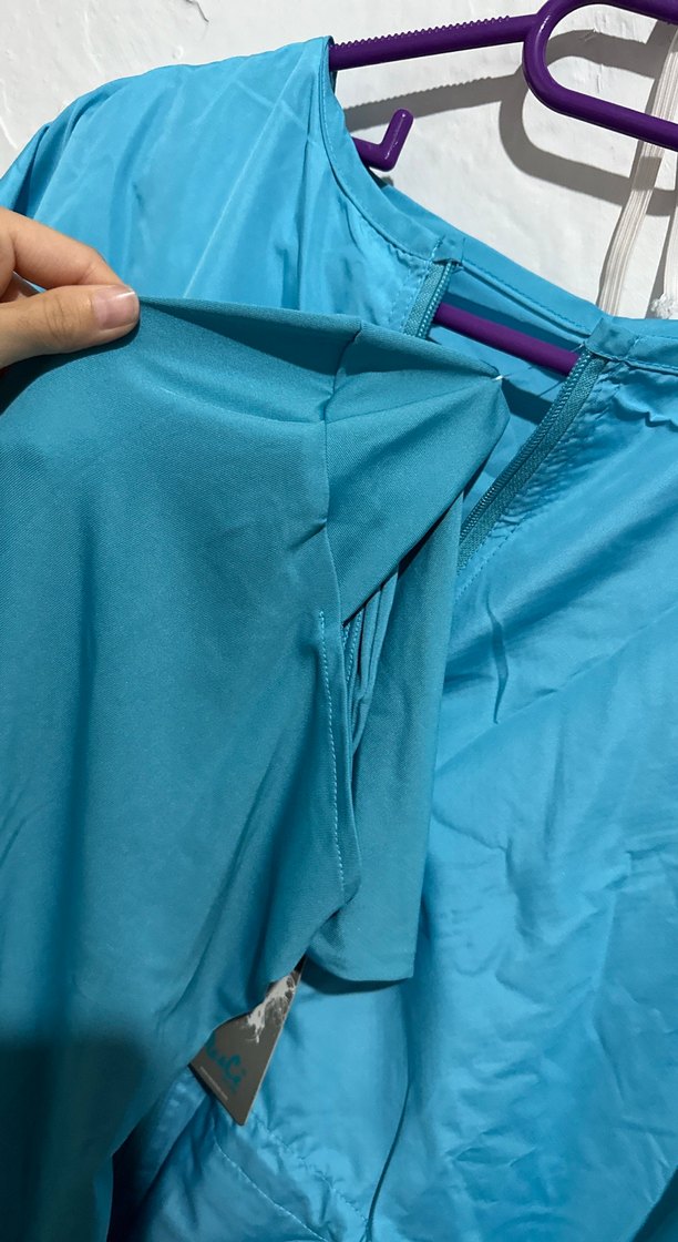 Parlak Mavi 4 parça haşema - Görsel 3