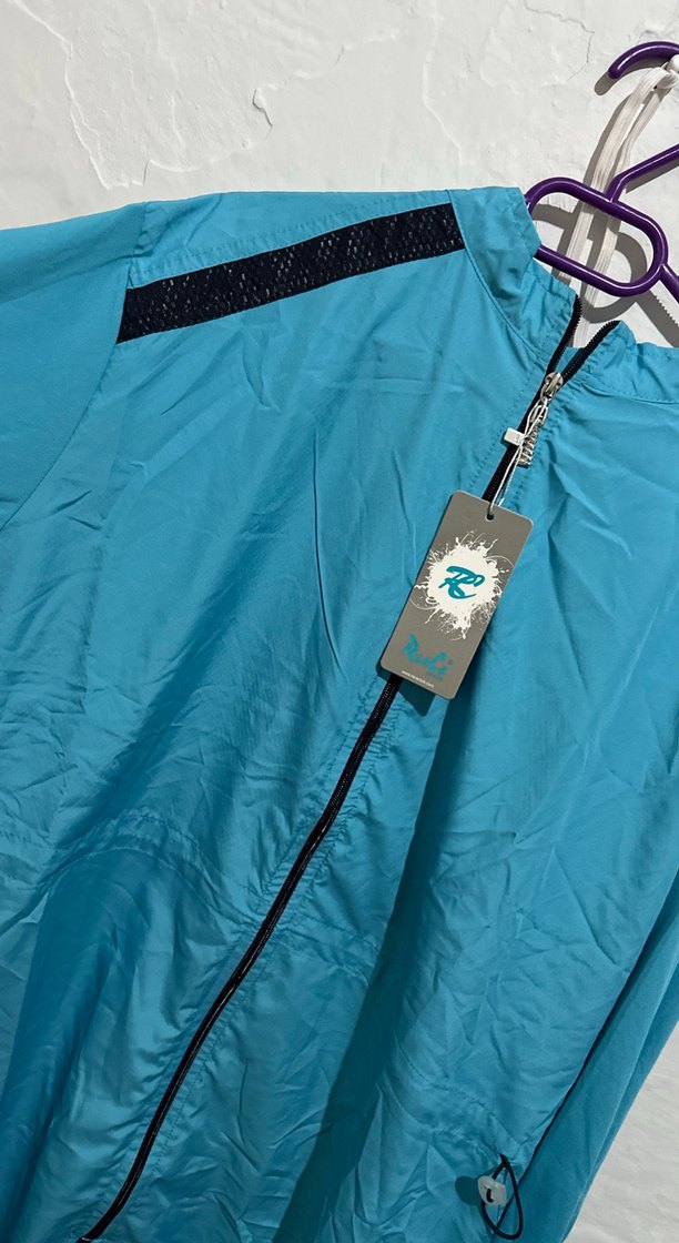 Uzun Mavi Fermuarlı 4 parça haşema - Görsel 2