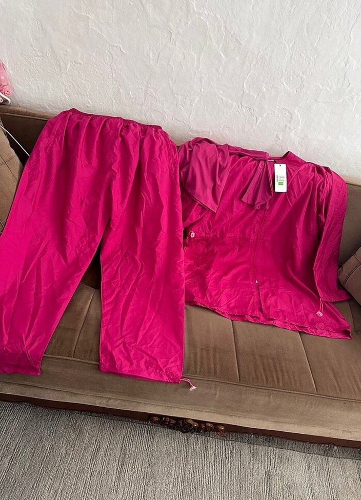 Fuşya Pembesi 4 parça haşema - Görsel 2