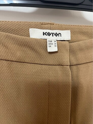 Koton Koton Camel Kumaş Pantolon