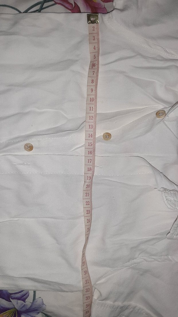 Pamuklu Beyaz Düğmeli çocuk Gömleği - Görsel 4