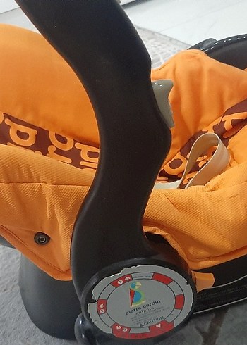 Turuncu pierre cardin Bebek Oto Koltuğu puset - Görsel 2
