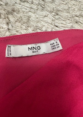 Pembe Keten Kadın Kuşaklı Üst - Görsel 2