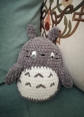 Beden Totoro peluş Kadife örgü oyuncak