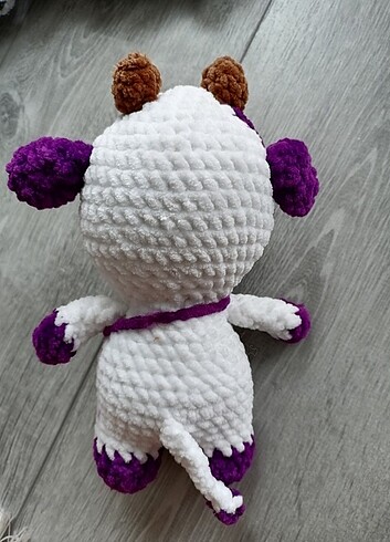 Amigurumi peluş oyuncak inek kadife