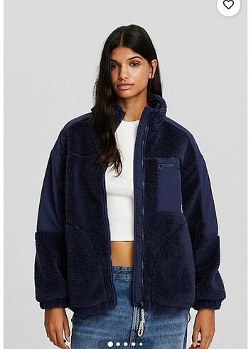 Bershka Bershka peluş ceket 