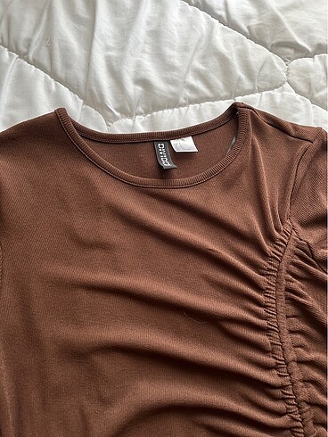 H&M h&m büzgülü elbise