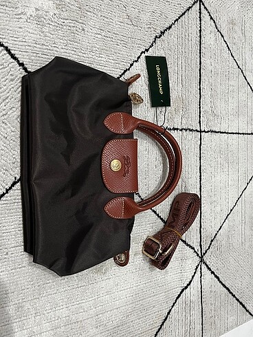 Longchamp kahve askılı kadın çanta