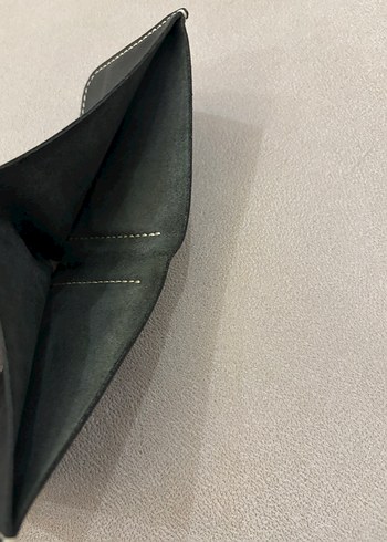 Beden siyah Renk Siyah Minimalist el yapımı hakiki deri Erkek Cüzdanı