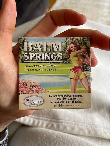 The balm allık 3 tane
