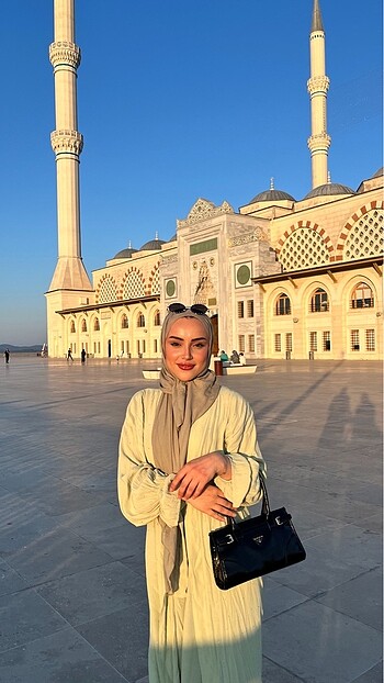 m Beden yeşil Renk Abaya
