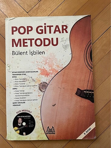 pop gitar metodu kitabı