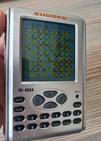 Nintendo SUDOKU YD-665A Nostaljik Konsol