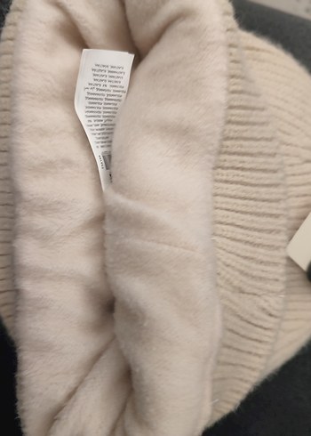 Bej Örgü Kadın Bere - Görsel 3