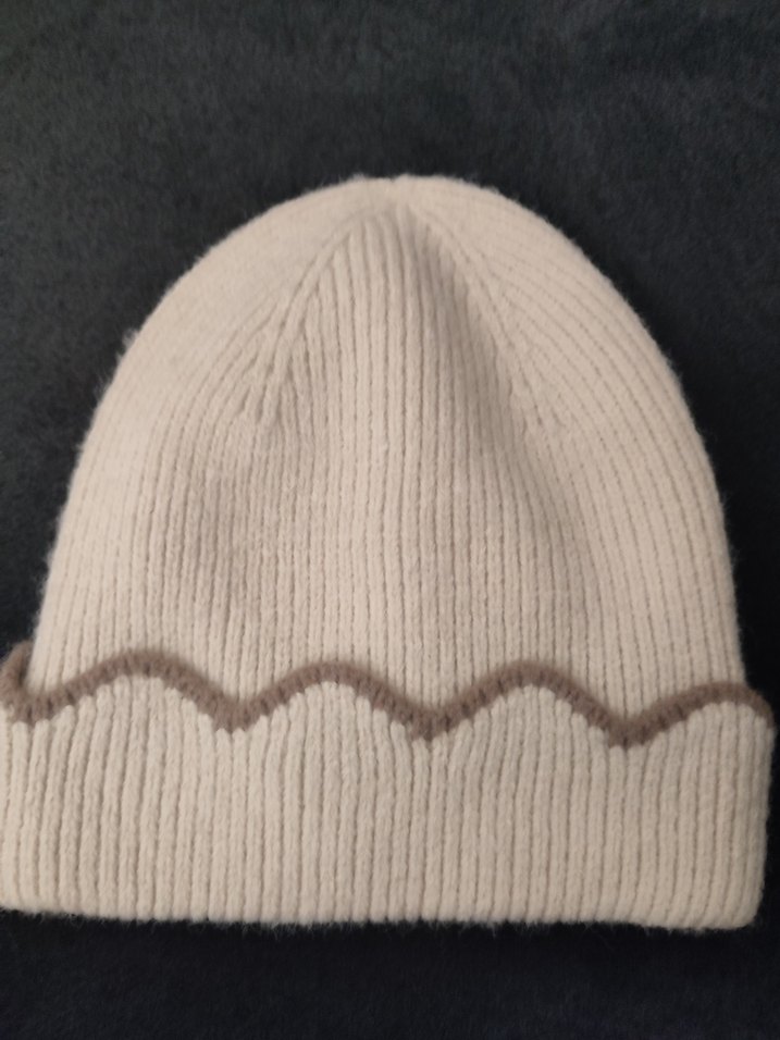 Bej Örgü Kadın Bere - Görsel 2