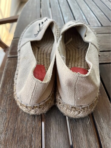 Pull and Bear Coconut yazılı espadril