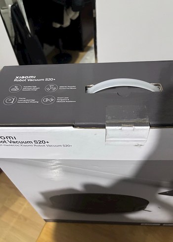 Xiaomi Robot Vacuum S20+ Siyah Akıllı Robot Süpürge - Görsel 2