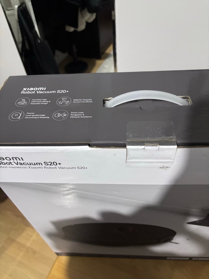 Xiaomi Robot Vacuum S20+ Siyah Akıllı Robot Süpürge - Görsel 2