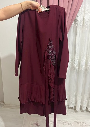 Senna marka bordo tunik