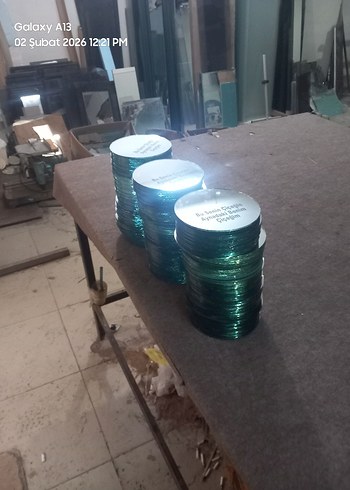 15 cm yazılı ayna - Görsel 2