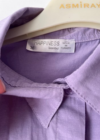Happiness Kadın Lila Gömlek