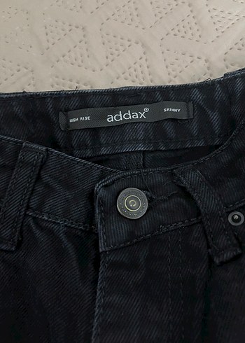 Siyah Normal Boy Kadın Denim Pantolon - Görsel 2