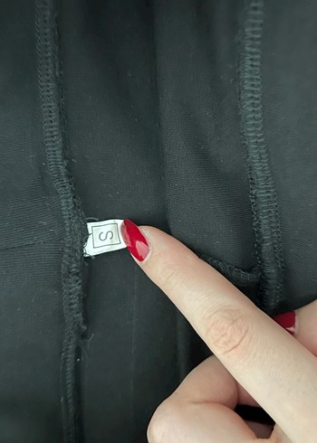 Siyah Mini Spor Şort Etek - Görsel 3