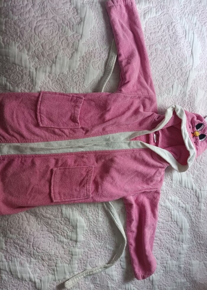 Kız çocuk bornoz  - Görsel 3