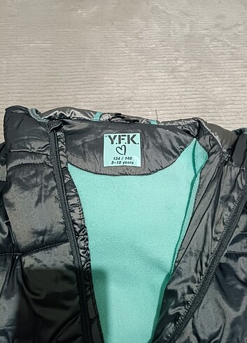 9 Yaş Beden Unisex çocuk mont 