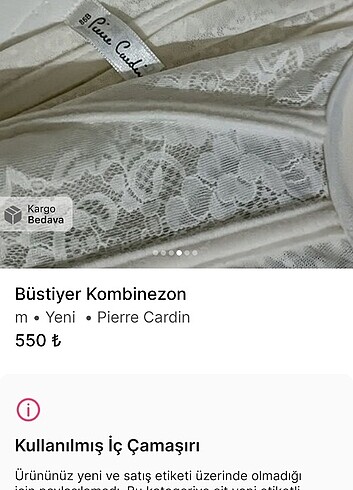 Pierre Cardin Bustıyer, kombinezon 85B