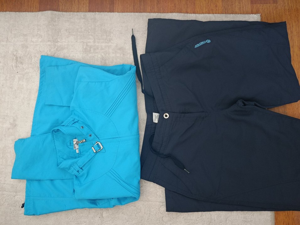 Mavi Kadın Spor Ceket Fermuarlı eşofman takımı - Görsel 4