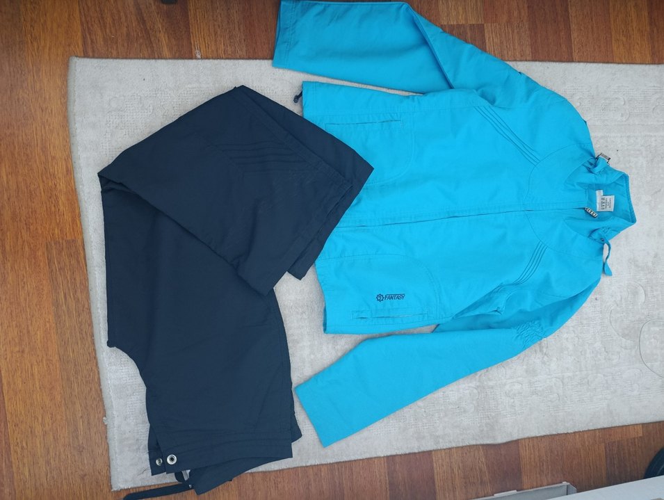 Mavi Kadın Spor Ceket Fermuarlı eşofman takımı - Görsel 2