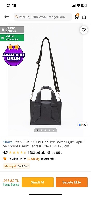 Siyah çanta