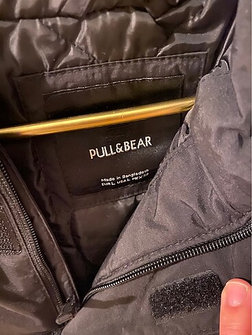 l Beden siyah Renk Pull and bear kanguru mont