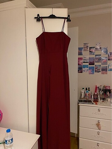 Trendyol & Milla Milla bordo elbise