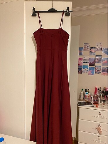 38 Beden Milla bordo elbise