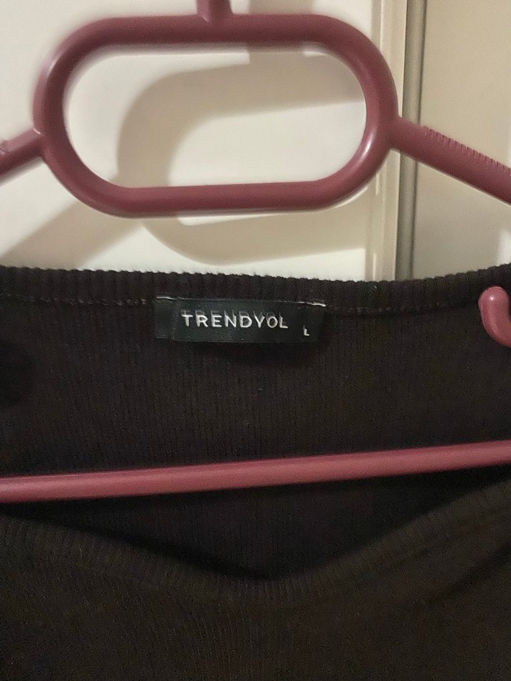 Trendyol Kahverengi Uzun Kollu Kadın Bluz - Görsel 3