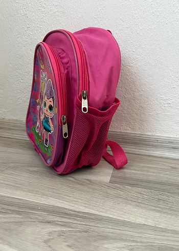 Beden Renkli Pembe Çocuk Okul Çantası